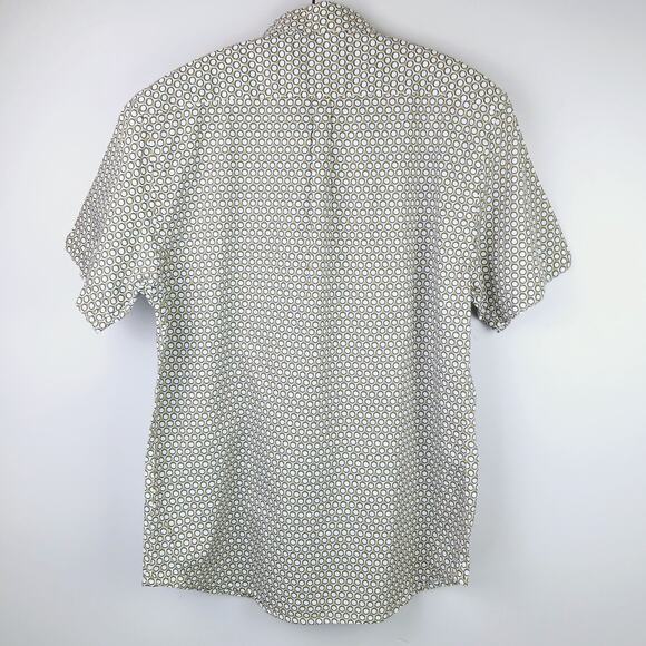 Vustra Men's SZ L Organic Cotton Uptown Button-Down Shirt Style SS22-003 NWT $90 - Picture 5 of 7